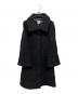 ARMANI COLLEZIONI（アルマーニ コレツィオーニ）の古着「スタンドカラーウールコート」｜ブラック