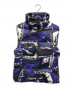 Emilio Pucciエミリオ プッチ）の古着「ダウンベスト」｜ブルー