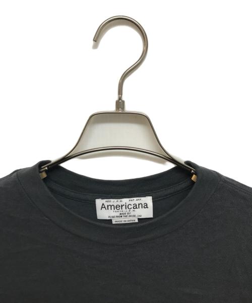 Americana（アメリカーナ）Americana (アメリカーナ) DISNEY (ディズニー) Mickey / ショートスリーブTシャツ グレー サイズ:-の古着・服飾アイテム