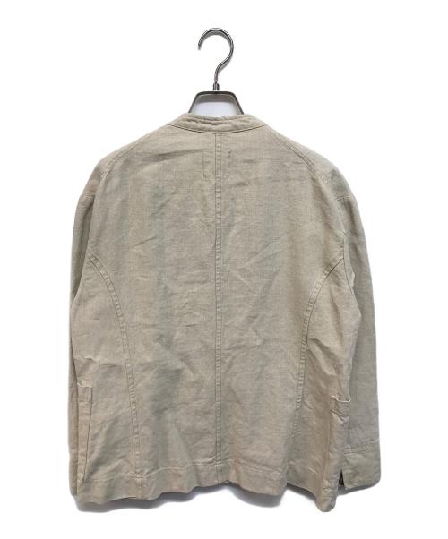 nest Robe（ネストローブ）nest Robe (ネストローブ) リネンジャケット ベージュ サイズ:-の古着・服飾アイテム