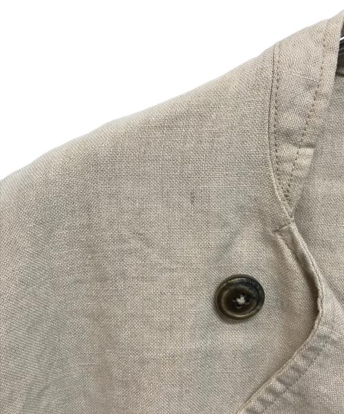 nest Robe（ネストローブ）nest Robe (ネストローブ) リネンジャケット ベージュ サイズ:-の古着・服飾アイテム