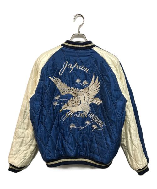 テーラー東洋（テーラートウヨウ）テーラー東洋 (テーラートウヨウ) Mid 1950s Style Velveteen Souvenir Jacket ブラック×ネイビー サイズ:Lの古着・服飾アイテム