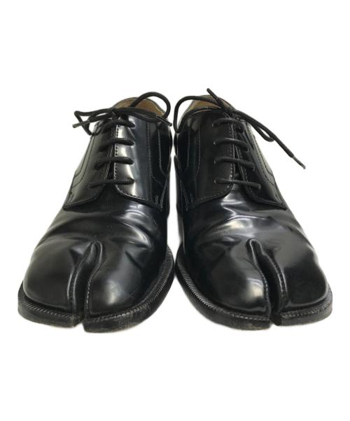 Maison Margiela 22（メゾンマルジェラ）Maison Margiela 22 (メゾンマルジェラ 22) 足袋ダービーシューズ ブラック サイズ:37の古着・服飾アイテム