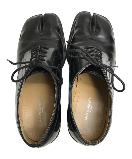 Maison Margiela 22（メゾンマルジェラ）Maison Margiela 22 (メゾンマルジェラ 22) 足袋ダービーシューズ ブラック サイズ:37の古着・服飾アイテム