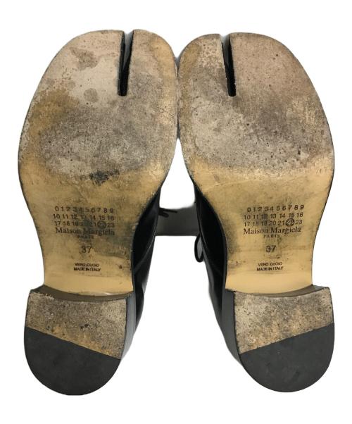 Maison Margiela 22（メゾンマルジェラ）Maison Margiela 22 (メゾンマルジェラ 22) 足袋ダービーシューズ ブラック サイズ:37の古着・服飾アイテム