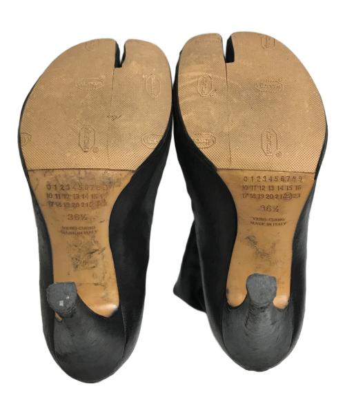 Maison Margiela 22（メゾンマルジェラ）Maison Margiela 22 (メゾンマルジェラ 22) 足袋ピンヒールブーツ ブラック サイズ:36 1/2の古着・服飾アイテム