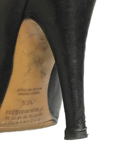 Maison Margiela 22（メゾンマルジェラ）Maison Margiela 22 (メゾンマルジェラ 22) 足袋ピンヒールブーツ ブラック サイズ:36 1/2の古着・服飾アイテム