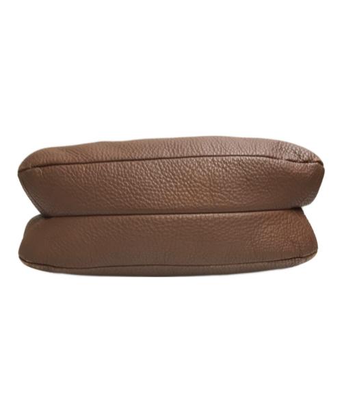 PRADA（プラダ）PRADA (プラダ) レザーワンショルダーバッグ ブラウンの古着・服飾アイテム