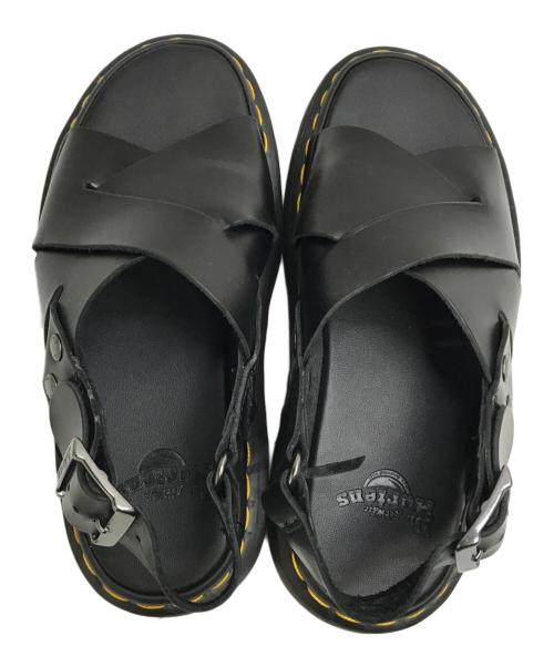 Dr.Martens（ドクターマーチン）Dr.Martens (ドクターマーチン) ZANEクロスベルトサンダル ブラック サイズ:23.5cmの古着・服飾アイテム