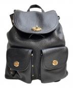 COACHコーチ）の古着「TURNLOCK RUCKSACK」｜ブラック