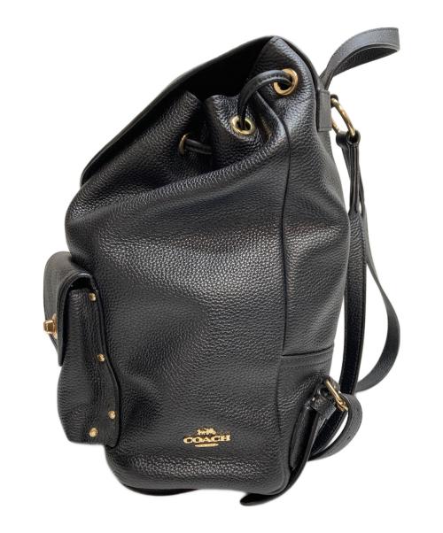 COACH（コーチ）COACH (コーチ) TURNLOCK RUCKSACK ブラックの古着・服飾アイテム