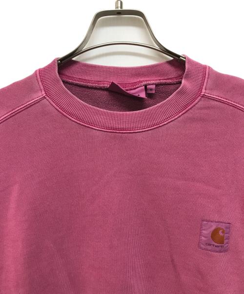 Carhartt WIP（カーハート ワーク イン プログレス）Carhartt WIP (カーハート ワークインプログレス) Nelson SWEATSHIRT ピンク サイズ:SIZE Mの古着・服飾アイテム