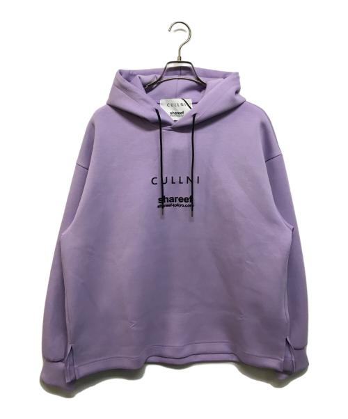 CULLNI（クルニ）CULLNI (クルニ) SHAREEF (シャリーフ) Logo Embroidery Hoodie パープル サイズ:2の古着・服飾アイテム