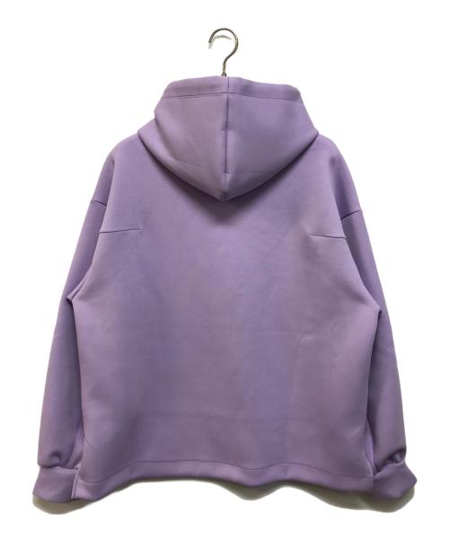 CULLNI（クルニ）CULLNI (クルニ) SHAREEF (シャリーフ) Logo Embroidery Hoodie パープル サイズ:2の古着・服飾アイテム