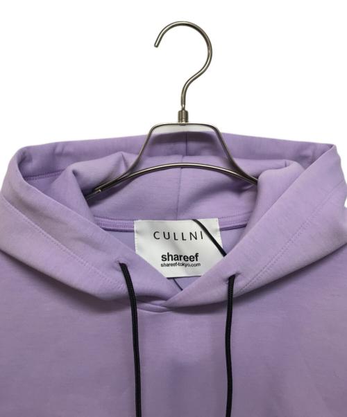 CULLNI（クルニ）CULLNI (クルニ) SHAREEF (シャリーフ) Logo Embroidery Hoodie パープル サイズ:2の古着・服飾アイテム