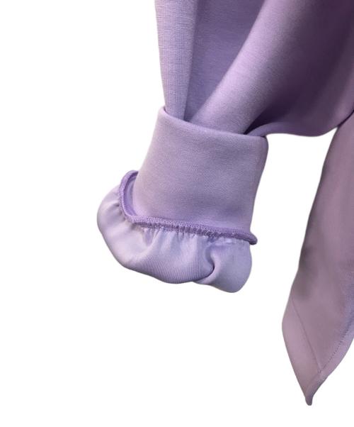 CULLNI（クルニ）CULLNI (クルニ) SHAREEF (シャリーフ) Logo Embroidery Hoodie パープル サイズ:2の古着・服飾アイテム