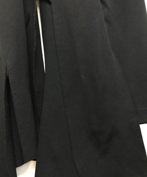 COMME des GARCONS（コムデギャルソン）COMME des GARCONS (コムデギャルソン) アシンメトリーフリンジカットソー ブラック サイズ:SIZE Mの古着・服飾アイテム