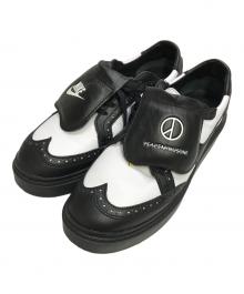 NIKE×PEACEMINUSONE（ナイキ×ピースマイナスワン）の古着「Kwondo 1 "Black and White"」｜ホワイト×ブラック