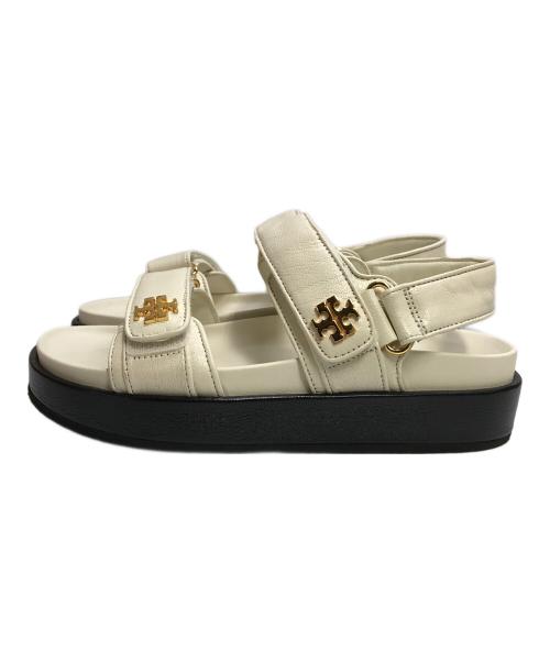 TORY BURCH（トリーバーチ）TORY BURCH (トリーバーチ) KIRA SPORT SANDAL ベージュ サイズ:US 6の古着・服飾アイテム