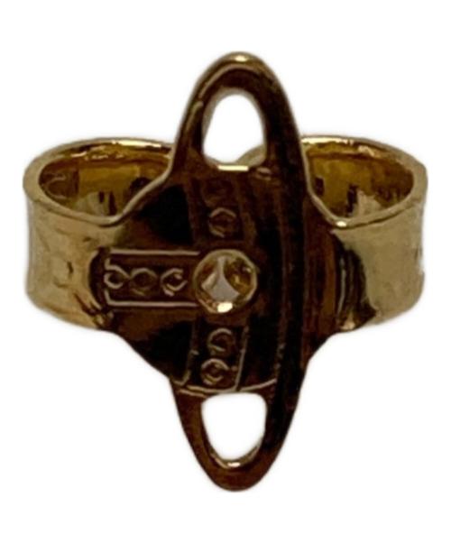 Vivienne Westwood（ヴィヴィアンウエストウッド）Vivienne Westwood (ヴィヴィアンウエストウッド) スモールディアマンテハートピアス レッドの古着・服飾アイテム