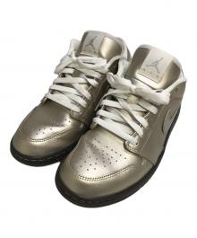 NIKE（ナイキ）の古着「WMNS Air Jordan 1 Low SE "Metallic Zinc"」｜ゴールド