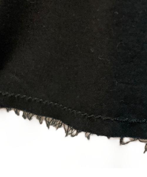 MM6 Maison Margiela（エムエムシックスメゾンマルジェラ）MM6 Maison Margiela (エムエムシックスメゾンマルジェラ) Aラインスカート ブラック サイズ:Sの古着・服飾アイテム