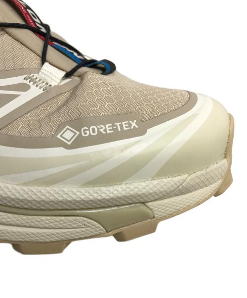 SALOMON（サロモン）SALOMON (サロモン) GTX OXFORD TAN/ALMOND MILK ベージュ サイズ:24.5の古着・服飾アイテム