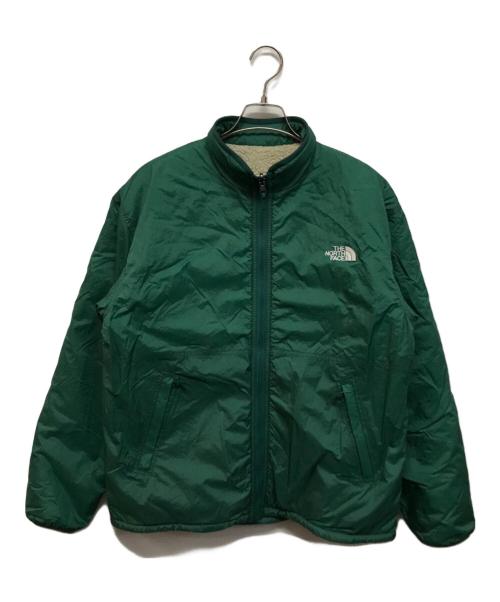 THE NORTH FACE（ザ ノース フェイス）THE NORTH FACE (ザ ノース フェイス) Reversible Extreme Pile Jacket グリーン×アイボリー サイズ:Sの古着・服飾アイテム