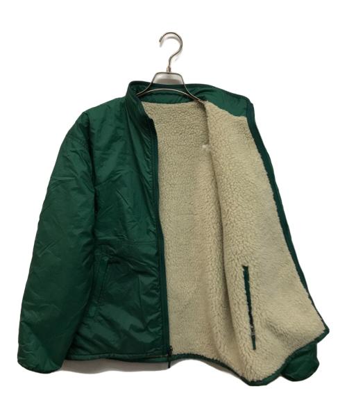 THE NORTH FACE（ザ ノース フェイス）THE NORTH FACE (ザ ノース フェイス) Reversible Extreme Pile Jacket グリーン×アイボリー サイズ:Sの古着・服飾アイテム