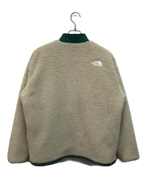THE NORTH FACE（ザ ノース フェイス）THE NORTH FACE (ザ ノース フェイス) Reversible Extreme Pile Jacket グリーン×アイボリー サイズ:Sの古着・服飾アイテム