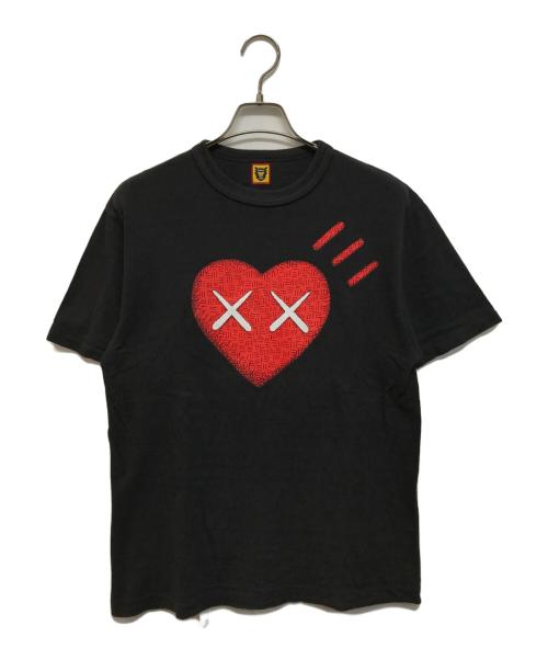 HUMAN MADE（ヒューマンメイド）HUMAN MADE (ヒューマンメイド) KAWS (カウズ) T-SHIRT KAWS ブラック サイズ:-の古着・服飾アイテム