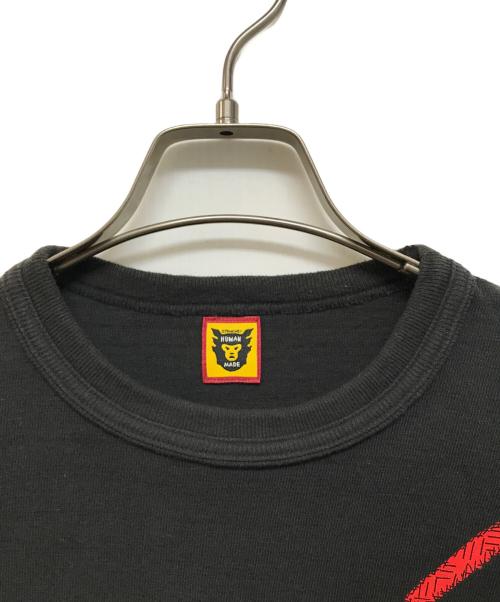 HUMAN MADE（ヒューマンメイド）HUMAN MADE (ヒューマンメイド) KAWS (カウズ) T-SHIRT KAWS ブラック サイズ:-の古着・服飾アイテム