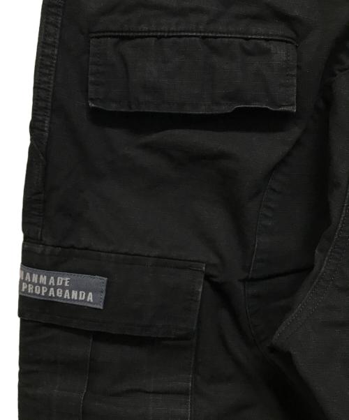 HUMAN MADE（ヒューマンメイド）HUMAN MADE (ヒューマンメイド) Military Cargo Pants ブラック サイズ:Lの古着・服飾アイテム