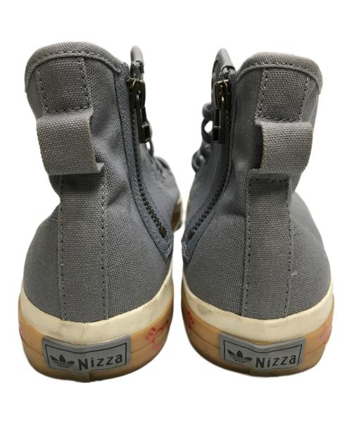 adidas（アディダス）adidas (アディダス) HUMAN MADE (ヒューマンメイド) NIZZA HIGH 'GREY' グレー サイズ:27の古着・服飾アイテム