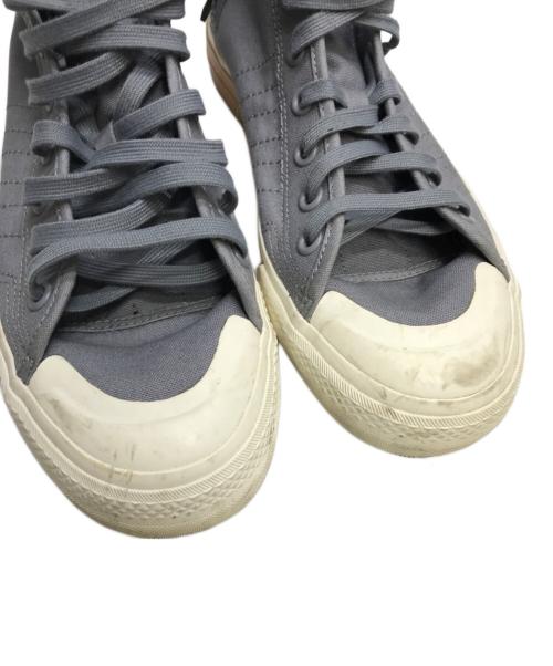 adidas（アディダス）adidas (アディダス) HUMAN MADE (ヒューマンメイド) NIZZA HIGH 'GREY' グレー サイズ:27の古着・服飾アイテム