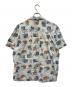 J.CREW (ジェイクルー) 90s総柄シャツ ブルー サイズ:S：7000円
