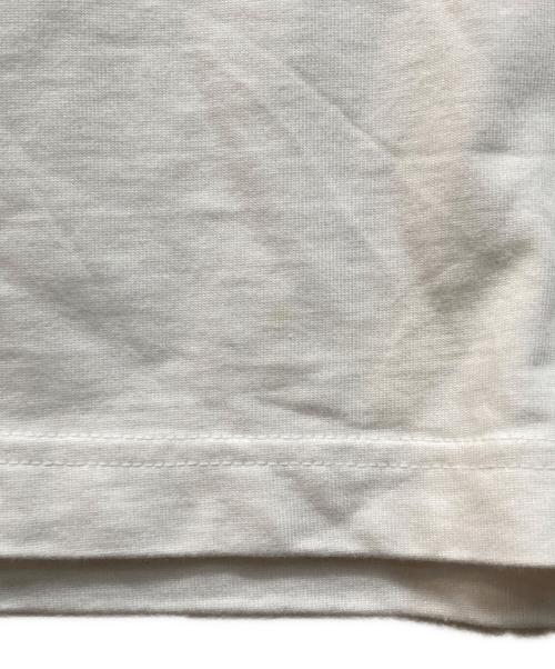 GOD SELECTION XXX（ゴッドセレクショントリプルエックス）GOD SELECTION XXX (ゴッドセレクショントリプルエックス) FRAGMENTS (フラグメント) コラボペイントTシャツ ホワイト サイズ:Lの古着・服飾アイテム