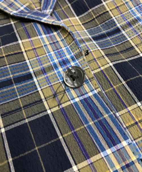 BEAMS F（ビームスエフ）BEAMS F (ビームスエフ) 25SS NEW EASY シアサッカータータンチェックジャケット ネイビー サイズ:SIZE 46の古着・服飾アイテム