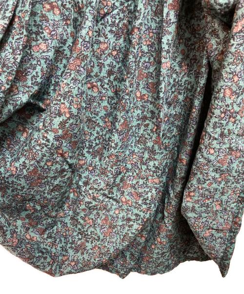 KAGURE（カグレ）kagure (カグレ) ウエストギャザーワンピース グリーン サイズ:1の古着・服飾アイテム