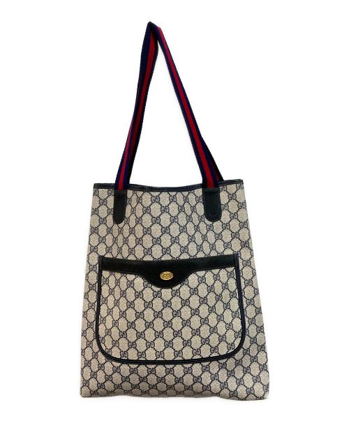 GUCCI（グッチ）GUCCI (グッチ) トートバッグ アイボリーの古着・服飾アイテム