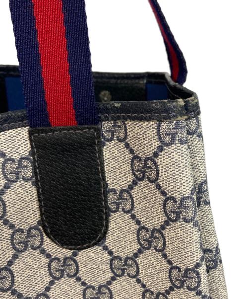 GUCCI（グッチ）GUCCI (グッチ) トートバッグ アイボリーの古着・服飾アイテム