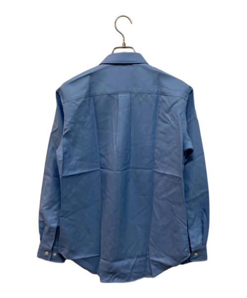 mb（エムビー）mb (エムビー) ハイエンド尾州ウールシャツ ブルー サイズ:S 未使用品の古着・服飾アイテム