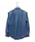 mb (エムビー) ハイエンド尾州ウールシャツ ブルー サイズ:S 未使用品：12000円
