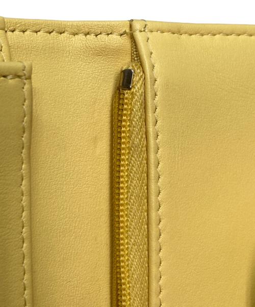 CHANEL（シャネル）CHANEL (シャネル) ココマーク クラシック スモール ウォレット イエローの古着・服飾アイテム