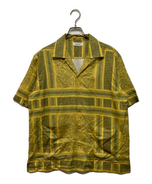 RADIALL（ラディアル）RADIALL (ラディアル) MONTE CARLO-OPEN COLLARED SHIRT S/S イエロー サイズ:Sの古着・服飾アイテム