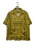 RADIALL（ラディアル）の古着「MONTE CARLO-OPEN COLLARED SHIRT S/S」｜イエロー