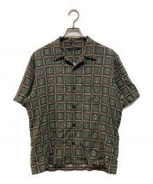 Thee Hysteric XXX（ジィ ヒステリックトリプルエックス）の古着「総柄シャツ」｜オリーブ