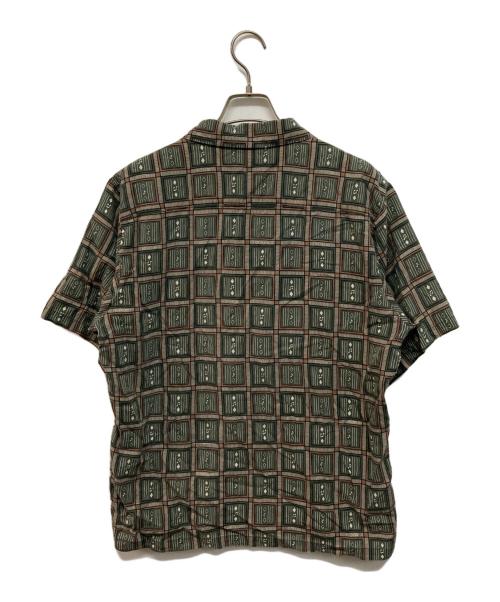 Thee Hysteric XXX（ジィ ヒステリックトリプルエックス）Thee Hysteric XXX (ジィ ヒステリックトリプルエックス) 総柄シャツ オリーブ サイズ:Mの古着・服飾アイテム