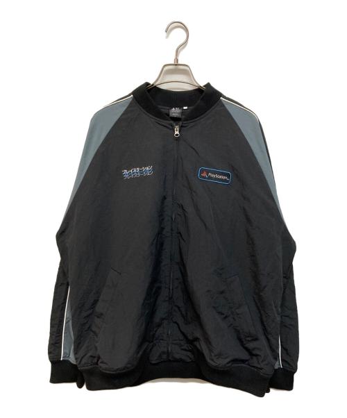 niko and（ニコアンド）niko and　 (ニコアンド) PLAY STATION (プレイステーション) 限定リブブルゾン ブラック サイズ:M 未使用品の古着・服飾アイテム