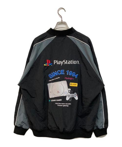 niko and（ニコアンド）niko and　 (ニコアンド) PLAY STATION (プレイステーション) 限定リブブルゾン ブラック サイズ:M 未使用品の古着・服飾アイテム